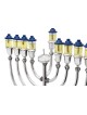 חנוכיית חנוכה פיליגרן קלאסית במיוחד מבית , מתנות לחנוכה ,